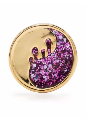 Maria Black Detox glitter coin - Gold