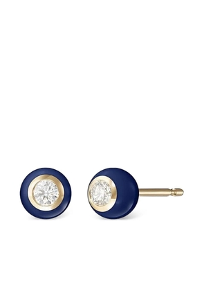 Melissa Kaye small 18K yellow gold Audrey diamond stud earrings