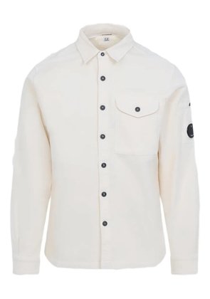 C.P. Company pocket-lens shirt - White