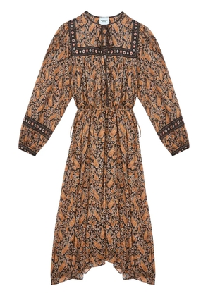 MARANT ÉTOILE Greila midi dress - Brown