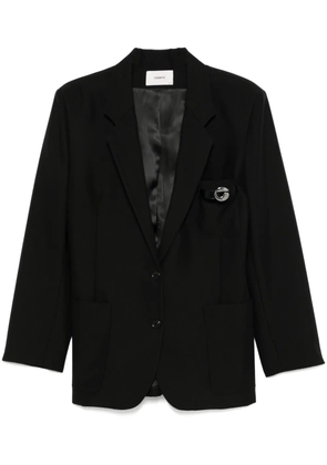 Coperni belted-pocket blazer - Black
