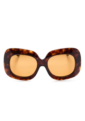 VALENTINO GARAVANI EYEWEAR VLogo Signature sunglasses - Brown