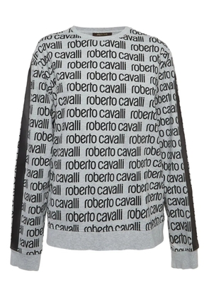 Roberto Cavalli Vintage logo-print sweatshirt - Grey