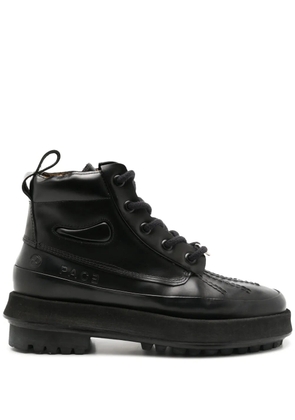PACE Duck V2 leather ankle boots - Black