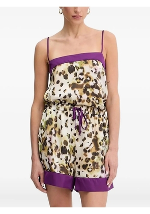 LIU JO animal-print top - Neutrals