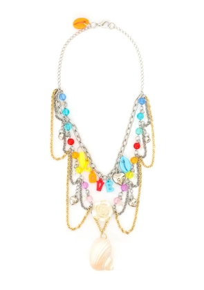 Amir Slama Bijoux appliqué-detail chain necklace - Silver