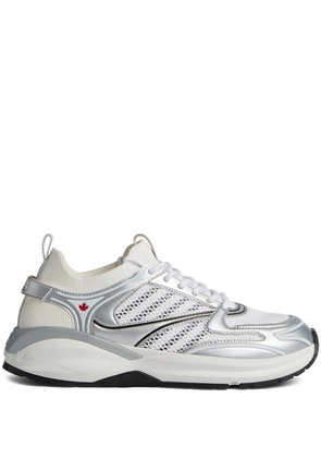 DSQUARED2 Dash panelled mesh sneakers - White