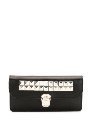 Comme Des Garçons Wallet studded leather wallet - Black