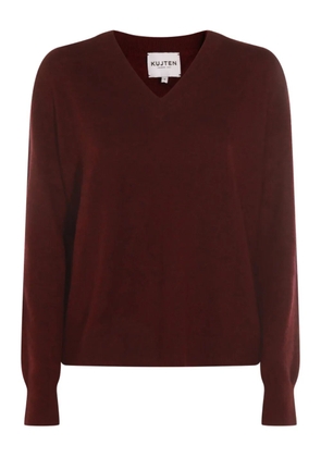 kujten V-neck sweater - Red