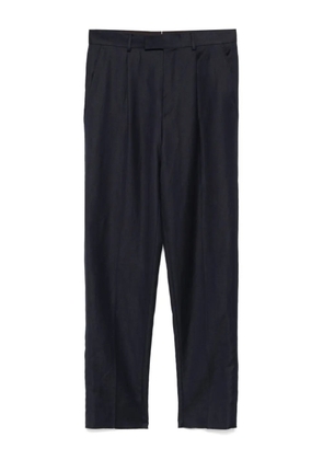Zegna pleat-detail trousers - Blue