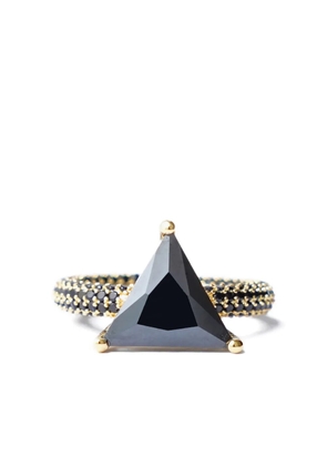 Izabel Display Mega triangle ring - Black