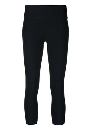 On Running logo-print detail leggings - Black