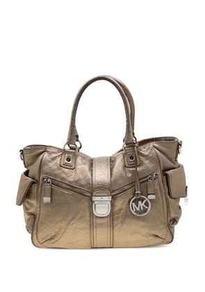 Michael Kors Vintage leather tote bag - Gold