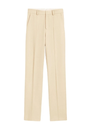AMI Paris Wool large-fit trousers - Neutrals