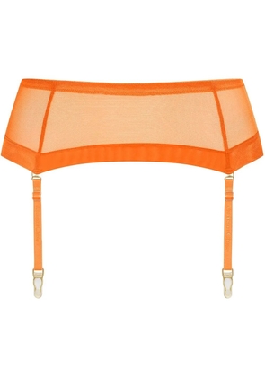 Maison Close Corps à Corps Neon garter belt - Orange