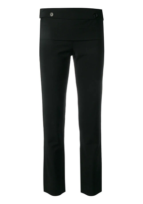 Helmut Lang Pre-Owned belted trousers - Black