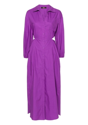 TWINSET Actitude poplin maxi dress - Purple