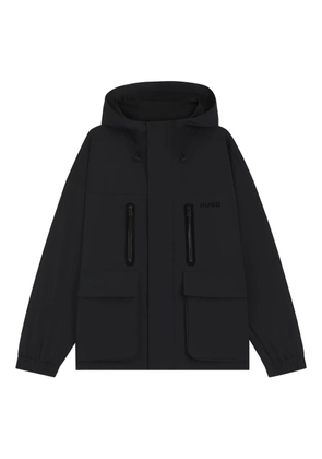 HUGO hooded pocket jacket - Black