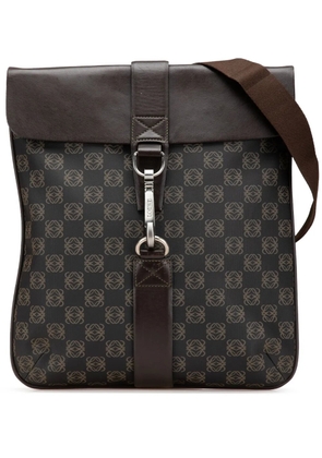 Loewe Pre-Owned 2006 Anagram Coated Canvas crossbody bag - Brown