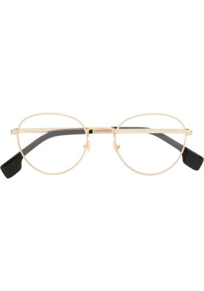 Versace Eyewear VE1279 round-frame glasses - Gold