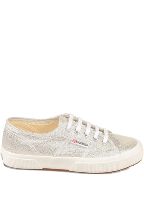 Superga glitter lace-up sneakers - Silver