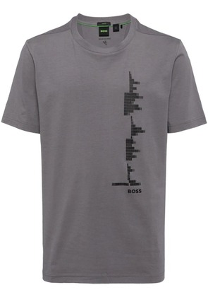 BOSS graphic-print T-shirt - Grey