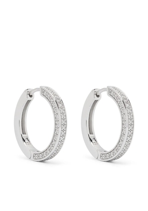 Tom Wood Nova medium hoop earrings - Silver