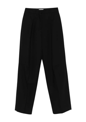 Jil Sander pleated wool trousers - Black