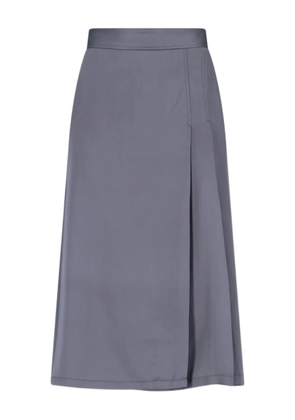 ASPESI pleated long skirt - Grey