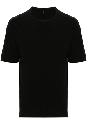 Transit slub-texture cotton T-shirt - Black