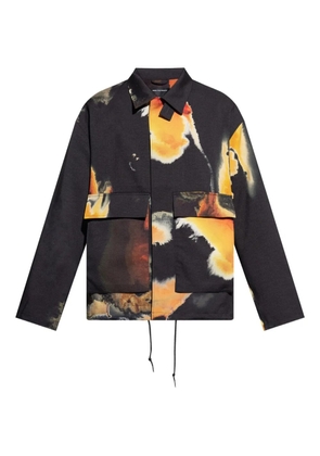 Y-3 patch-pocket jacket - Black