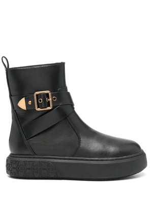 PINKO Yoko biker boots - Black