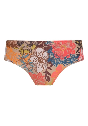 Amir Slama floral-print swim trunks - Neutrals