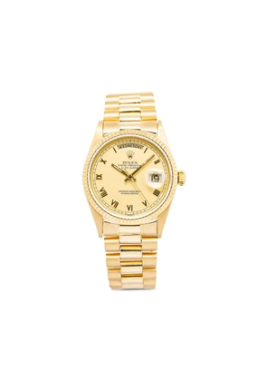 Rolex Gold DayDate Fluted 36mm
