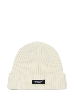 Undercover ribbed beanie - Neutrals