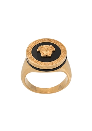Versace Medusa enamel ring - Gold