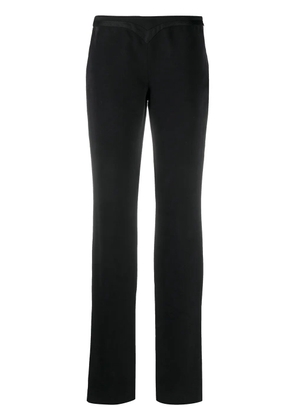 Versace Pre-Owned 1990s panelled waistband trousers - Black