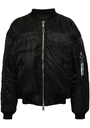 VETEMENTS Blackout Racing bomber jacket