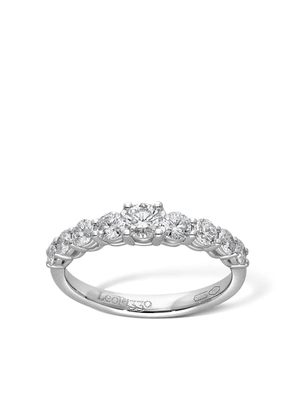 LEO PIZZO 18kt white gold Anniversary diamond ring - Silver