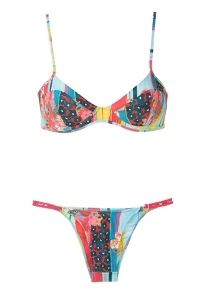 Amir Slama printed bikini set - 99