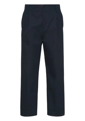 Valentino Garavani cotton gabardine trousers - Blue