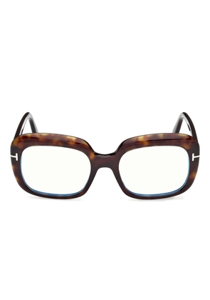 TOM FORD Eyewear square-frame glasses - Brown