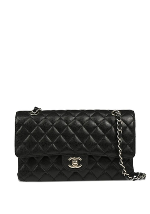 CHANEL Pre-Owned 2017 medium Classic Double Flap shoulder bag - Black