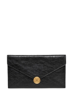 DRIES VAN NOTEN leather envelope wallet - Black