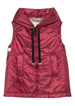 Max Mara Greengo hooded gilet - Red