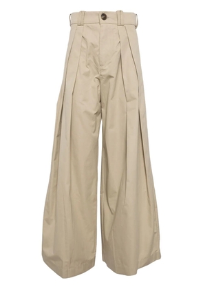 S.S.DALEY Alexander wide leg trousers - Brown