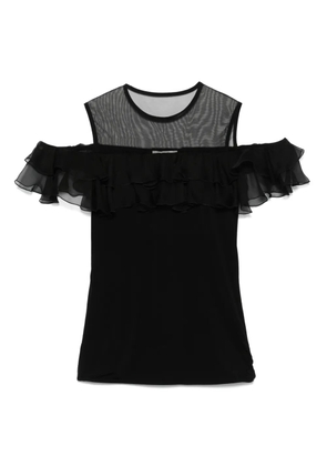 Nensi Dojaka ruffled blouse - Black
