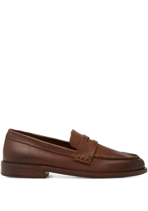 Marsèll penny leather loafers - Brown