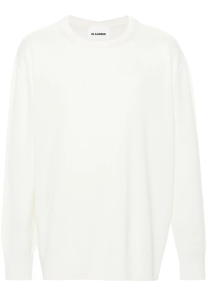 Jil Sander fine-ribbed wool jumper - Neutrals