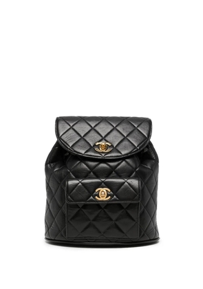 CHANEL Pre-Owned 1994-1996 medium Duma backpack - Black